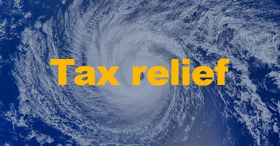 Ease the financial pain of natural disasters with tax relief